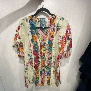 Johnny Was blouse L